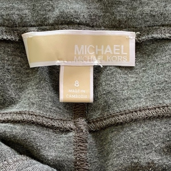 Michael Kors Gray Knit Skinny pants size 8 - Picture 6 of 7